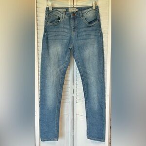 Girls Size 14 Lucky Brand Zoe Skinny Stretch blue jeans